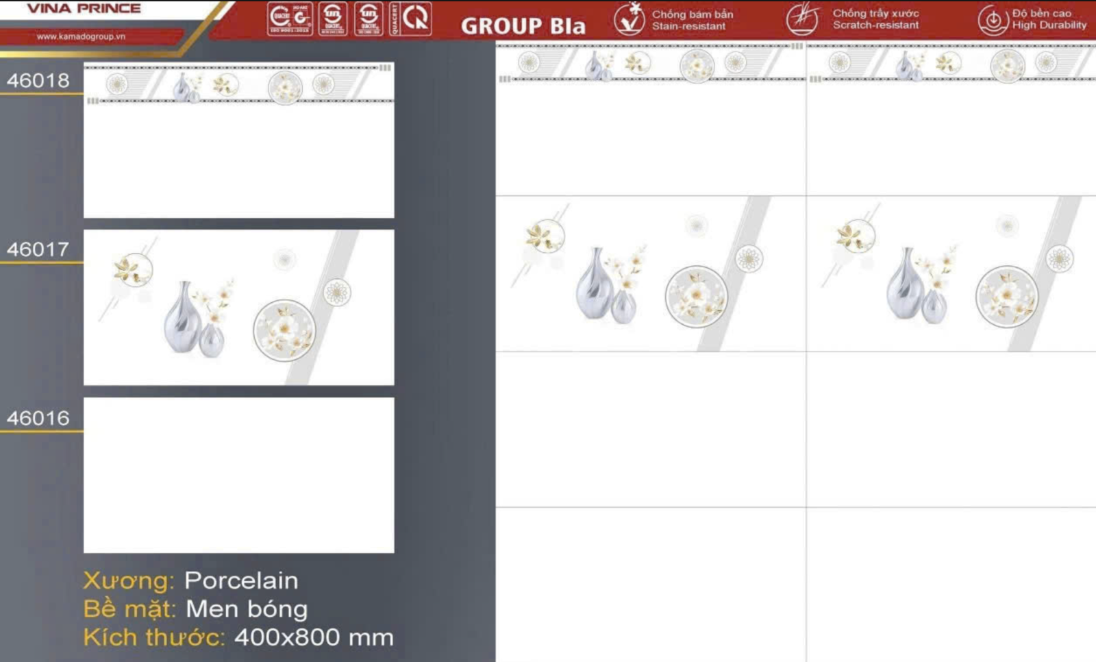 gạch ốp tường phòng tắm